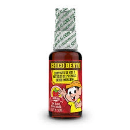 Própion Chico Bento - Spray com Mel e Morango sem álcool (30ml) - Baldoni