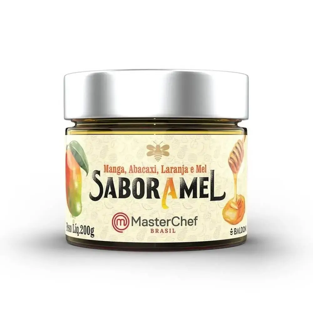 Geleia Saboramel 200g Mang/abac/lar/mel