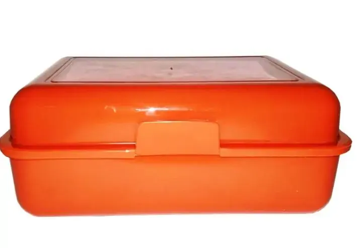 Maleta Multibox Laranja 18x13cm Ref.174 E