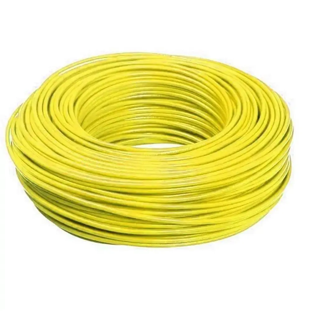 Cabo de Energia 750v 2,5mm Flexicom Antichama com 100 Metros - Amarelo