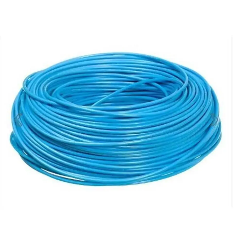 Cabo de Energia 750v 2,5mm Flexicom Antichama com 100 Metros - Azul Claro
