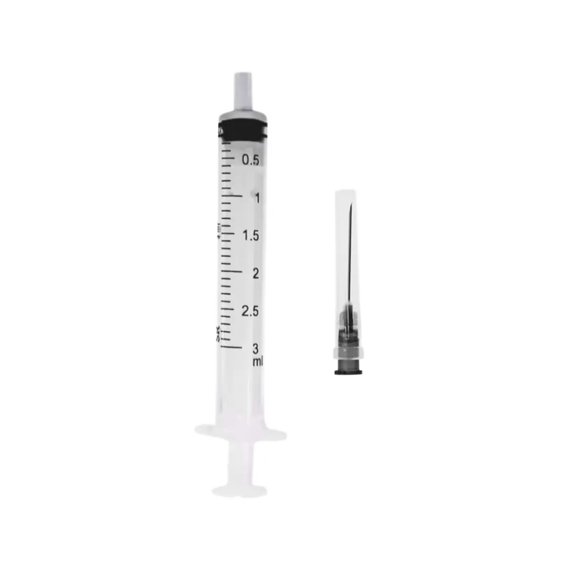 Seringa Descartável 3ml C/Ag 25 x 07