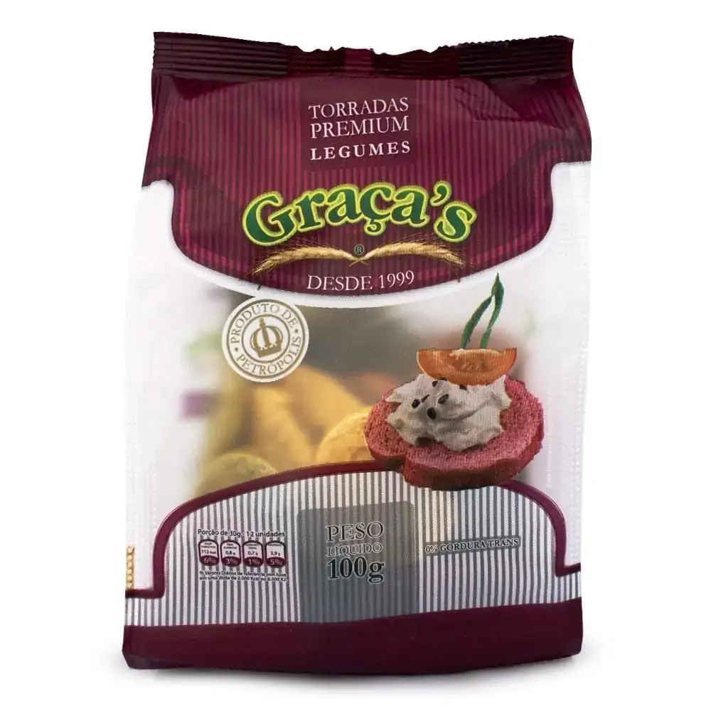 Torrada Gracas Canape Legumes