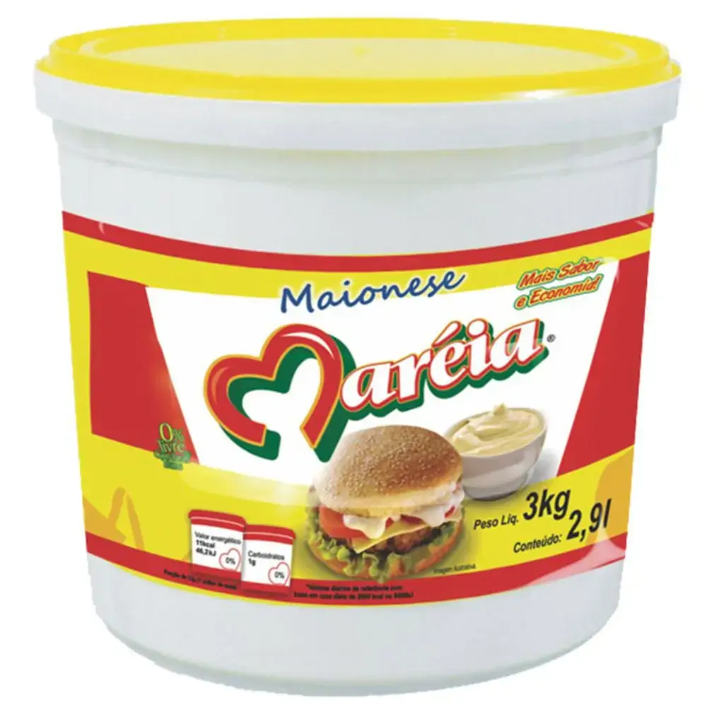 Maionese Mareia 3kg Balde