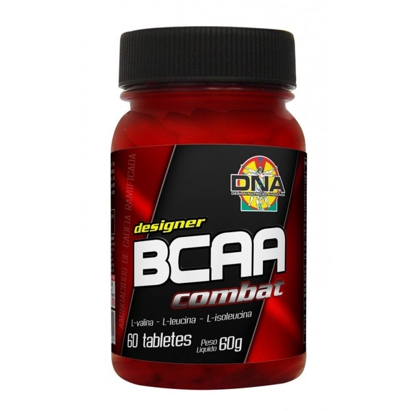 Esportivo D.n.a. Designer Bcaa Combat Pote 60 Tabletes