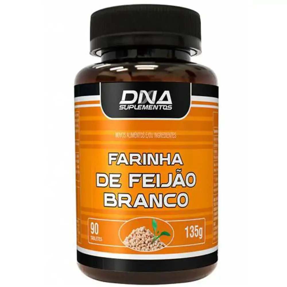 Farinha De Feijão Branco 90tabl 1,3g Dna Dna