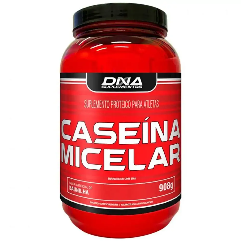 Caseína Micelar Com Zma 908g Morango E Banana Dixie Toga