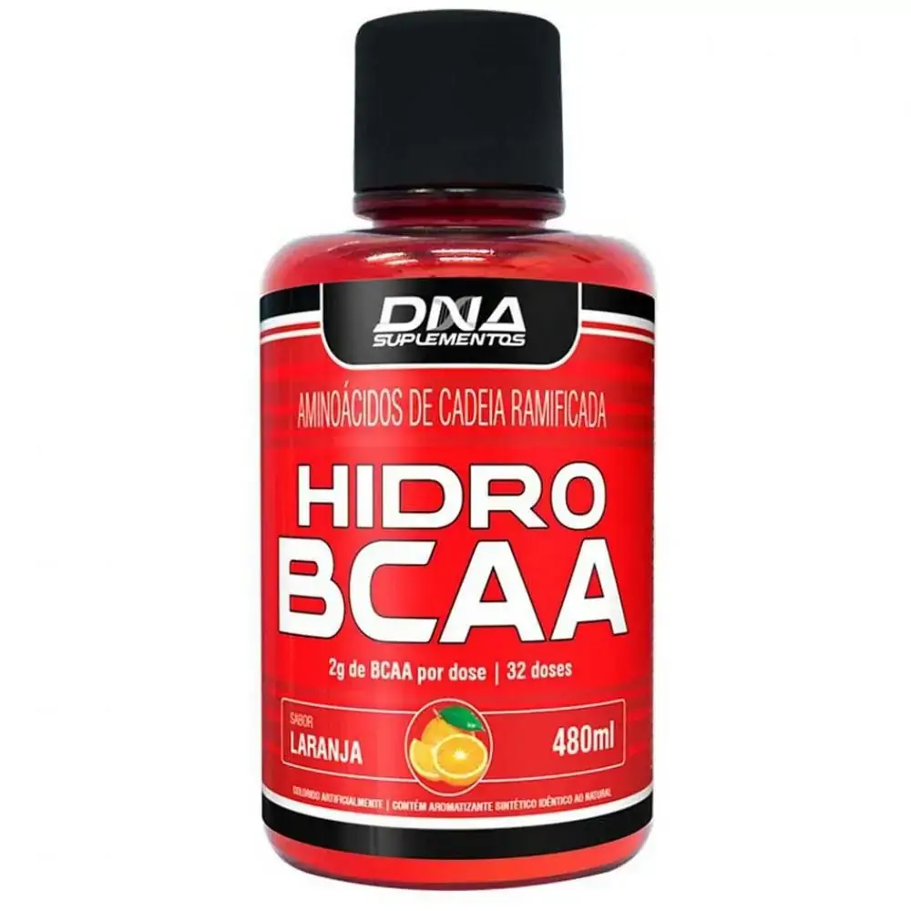 Hidro Bcaa 6.000 480ml Laranja D.n.a