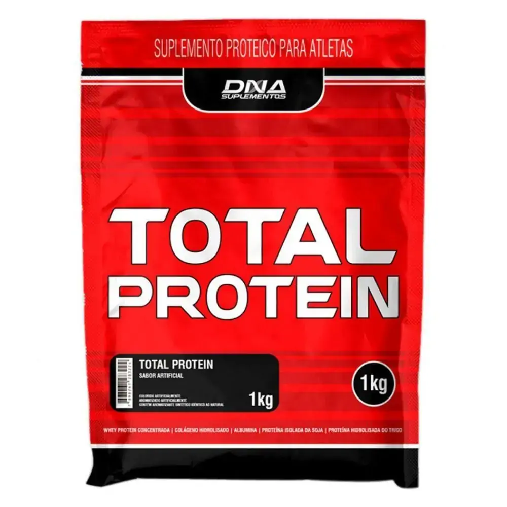 Total Protein 1kg Baunilha Saco Dna