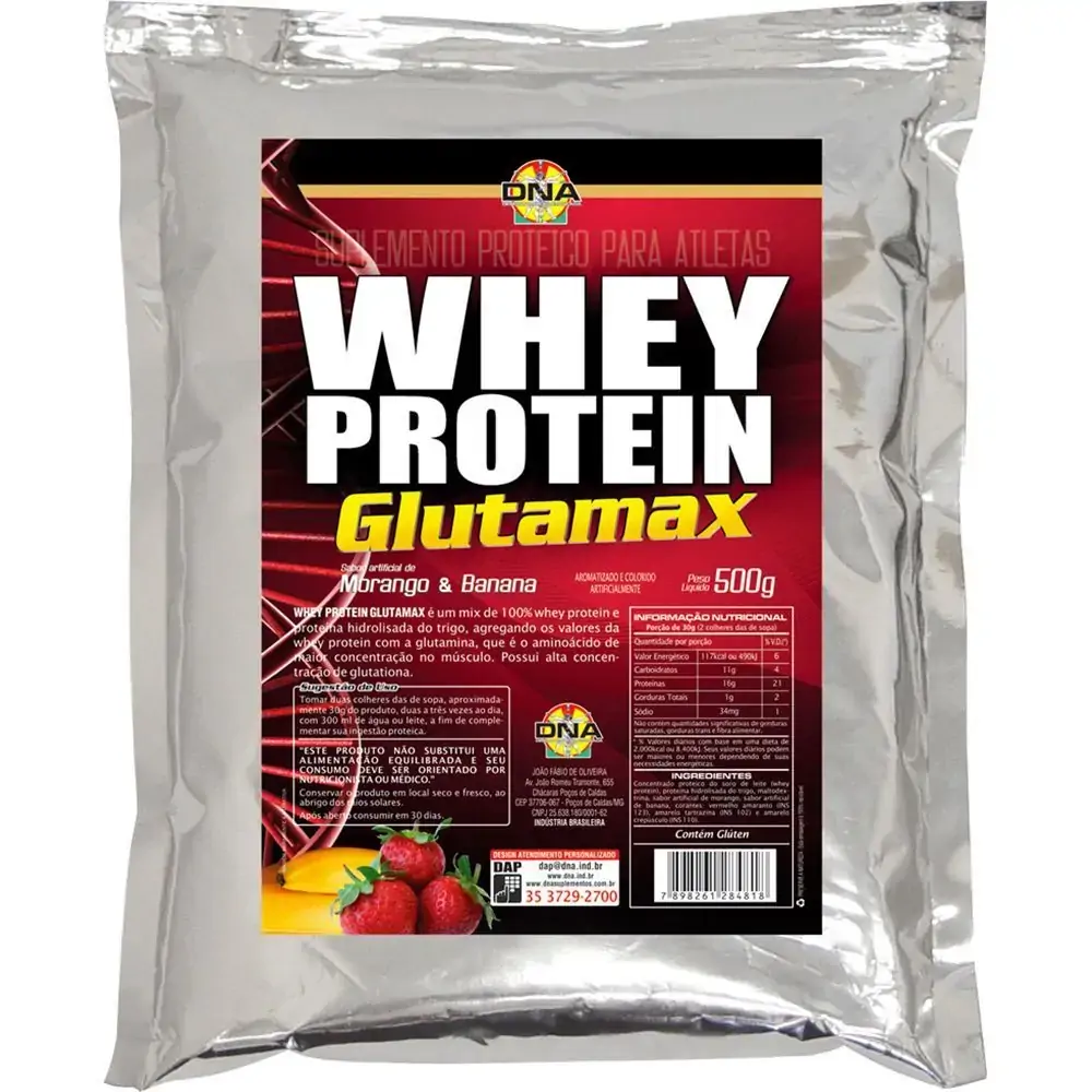 Whey Protein Glutamax Banana 500g