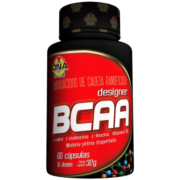 Esportivo D.n.a. Designer Bcaa Pote 60 Cápsulas