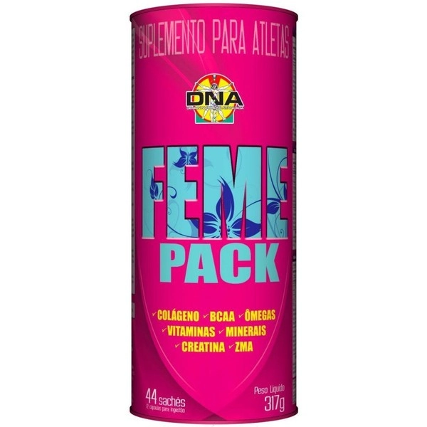 Esportivo D.n.a. Feme Pack Lata 44 Sachê
