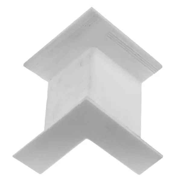 Cotovelo Interno de PVC Branco Sistema XB 40x10mm XB Apoio