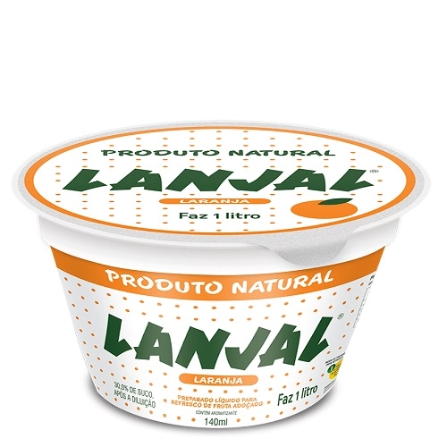 Suco Lanjal Laranja C/gomos 140 Ml