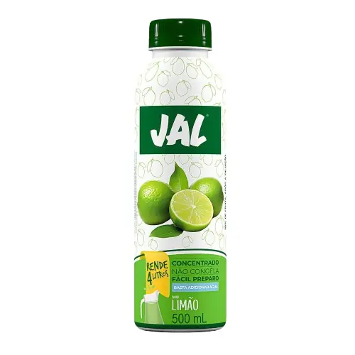 Suco Jal Concentrado Limao 500ml