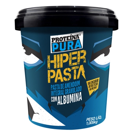 Pasta Amendoim Processado Integral C/ Albumina