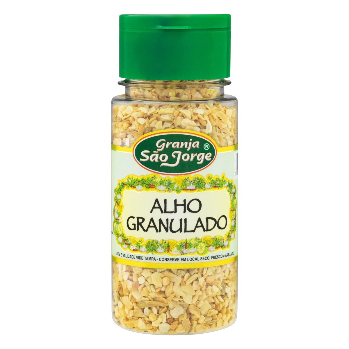 Alho Granulado Granja São Jorge Frasco 70g