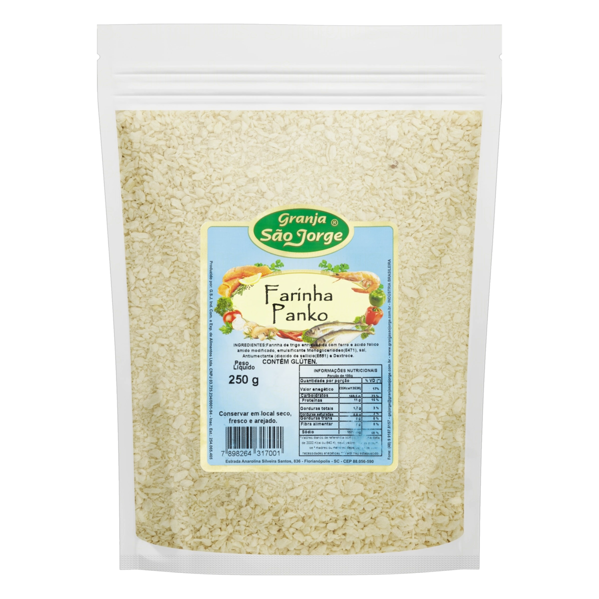 Farinha Panko Granja São Jorge Pouch 250g