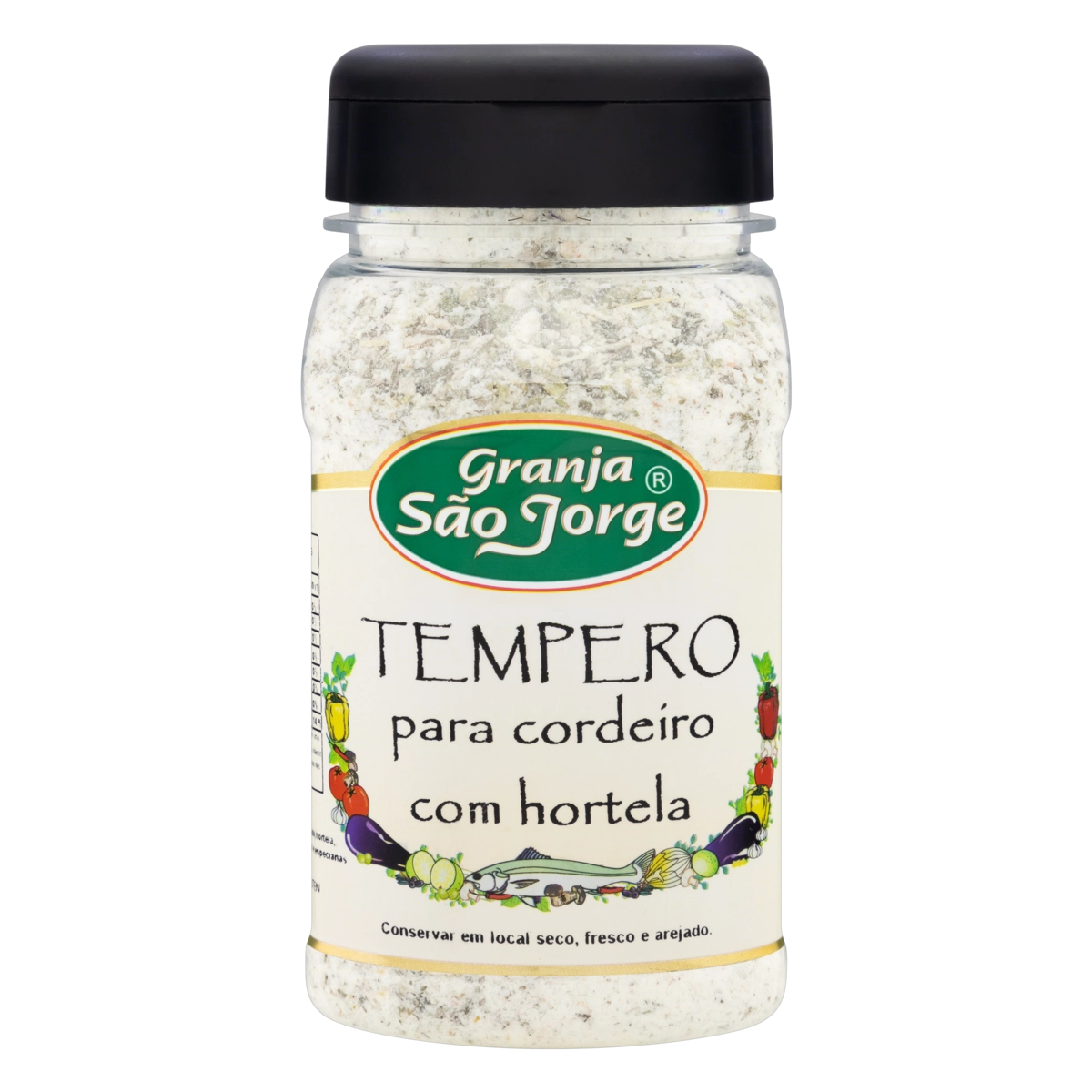 Tempero Para Cordeiro Com Hortelã Granja São Jorge Pote 650g
