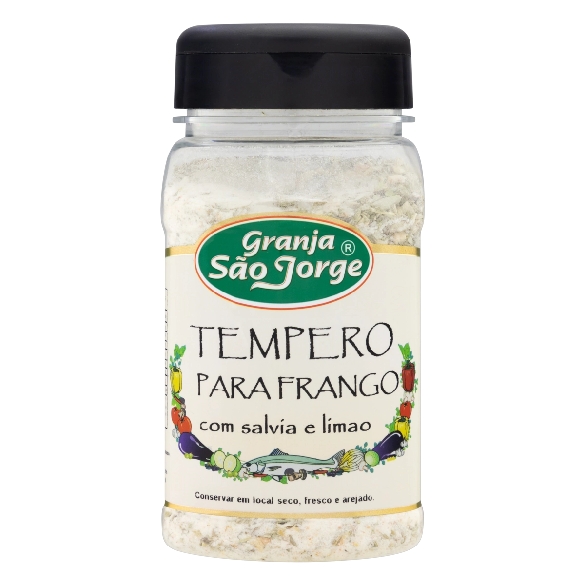 Tempero Para Frango Com Sálvia E Limão Granja São Jorge Pote 650g