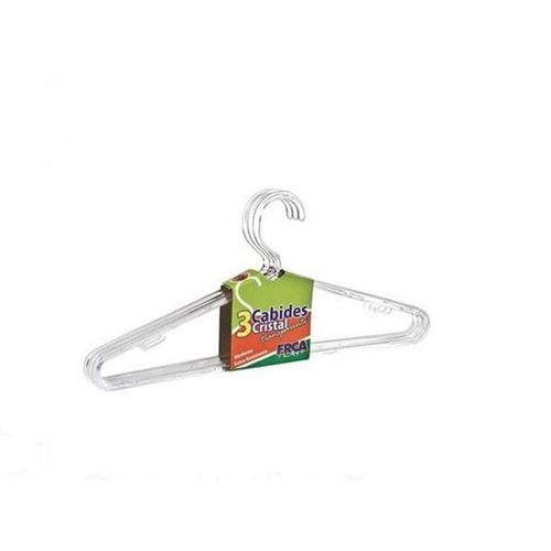 Cabide Cristal C/3 Transparente
