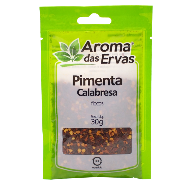 Pimenta Aroma Das Ervas 40gr Calabr Floco