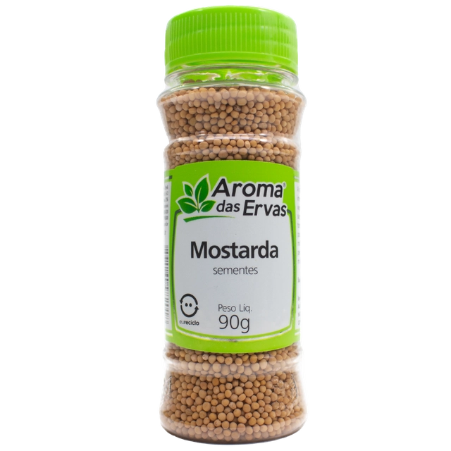 Mostarda Ar. Ervas Sementes 90g Pc