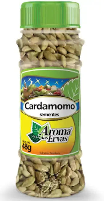 Cardamomo Sementes Aroma Das Ervas 48g