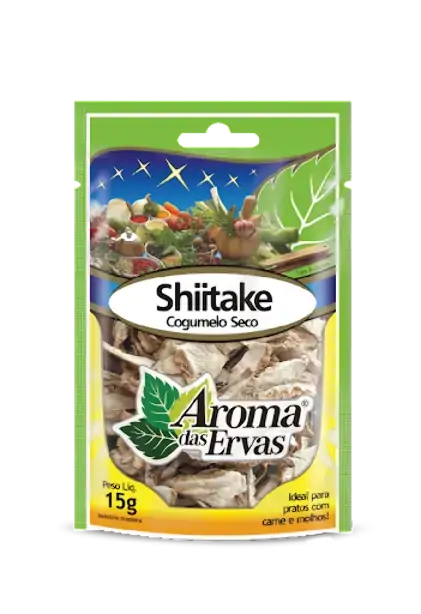 Funghi Shiitake Secchi Aroma Ervas 20g