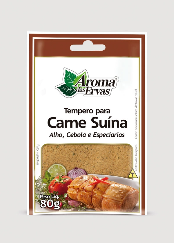 Temp Aroma Ervas Carne Suina