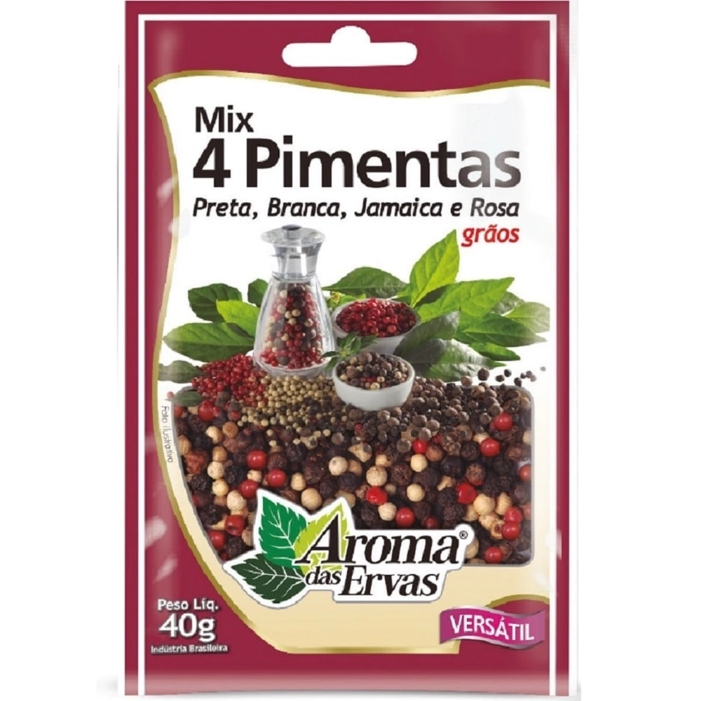 Mix De Pimenta Aroma Das Ervas 50g