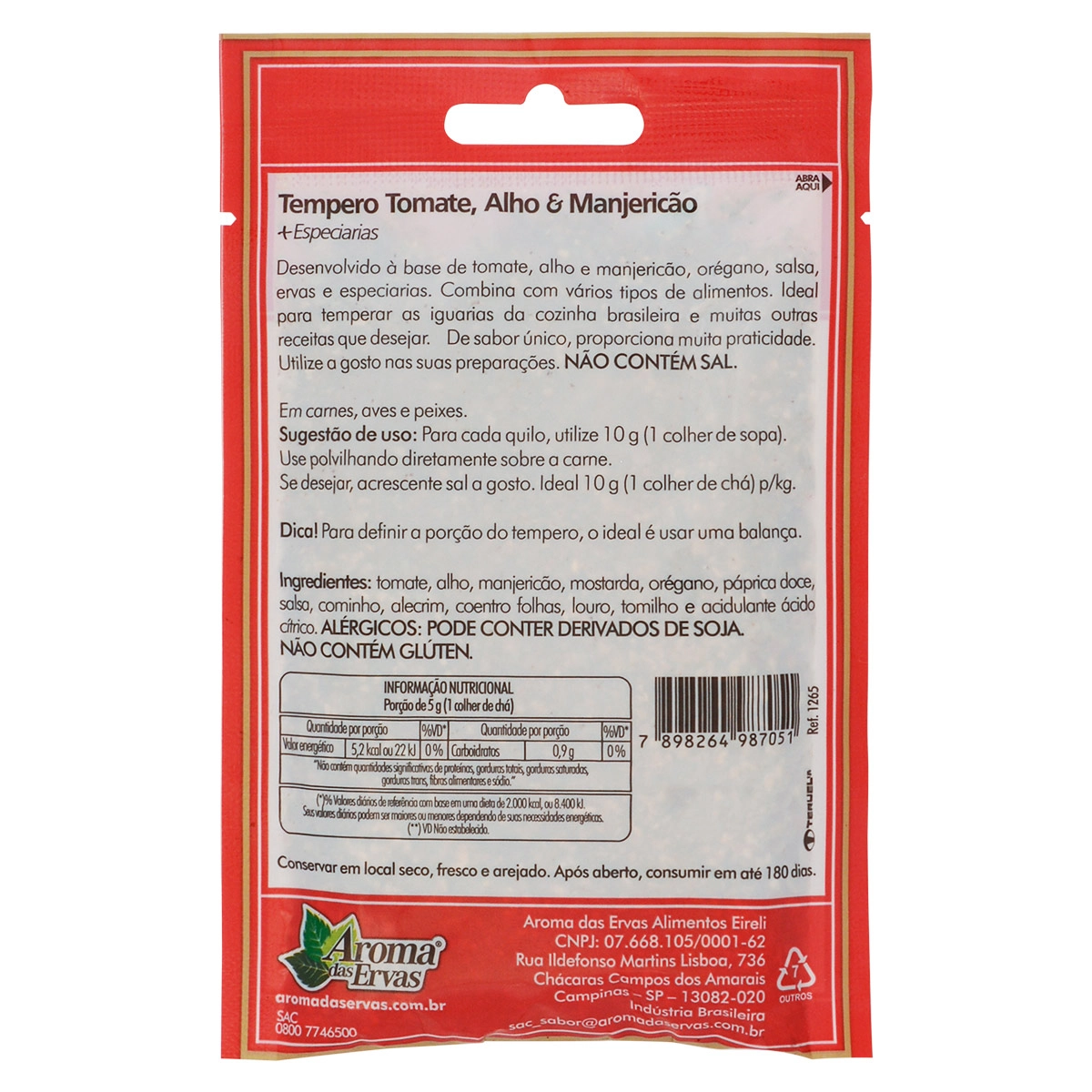 Tomate Alho E Manjericao Aroma Das Ervas