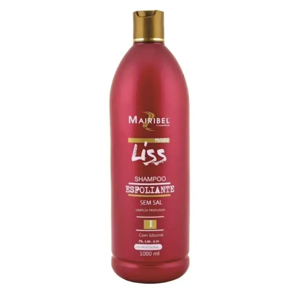 Shampoo Mairibel 1l Esfoliante S/ Sal
