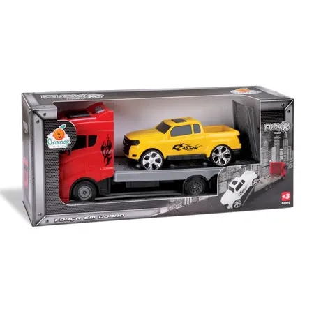 Carreta Fury Truck 0416 Orange Toys