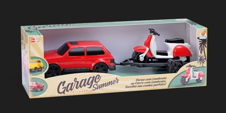 Carrinho Orange Summer Sort Cores