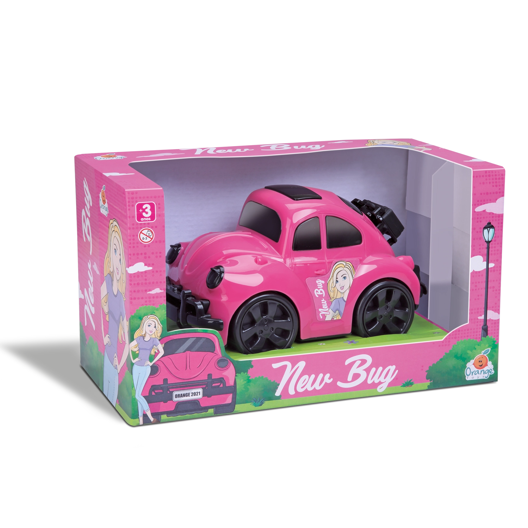 New Buggy Orange Toys