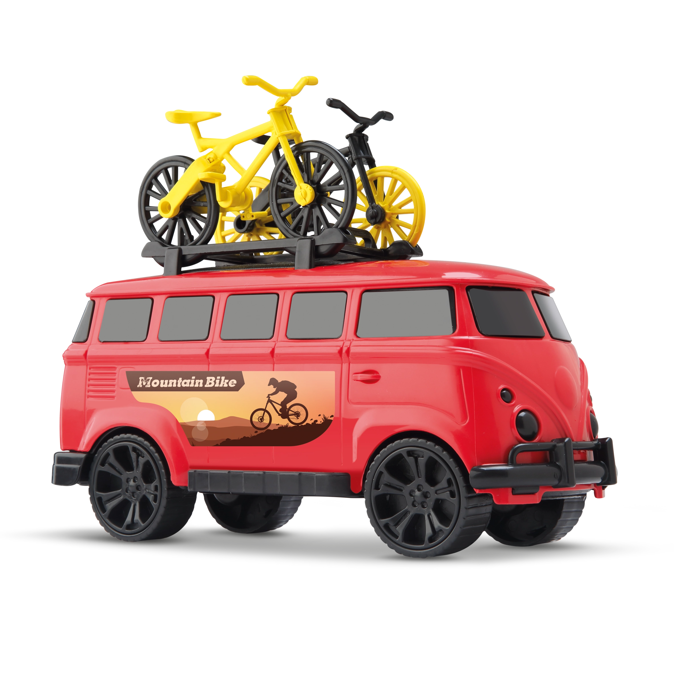 Brinq Classic Van Sport Bike Orange Toys