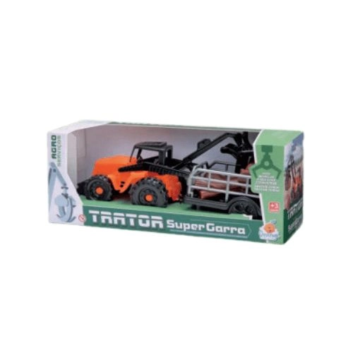 Trator Super Garra Tora 0554 Orange Toys