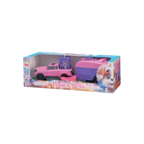 Carro Trailer Pets 0562 Orange Toys