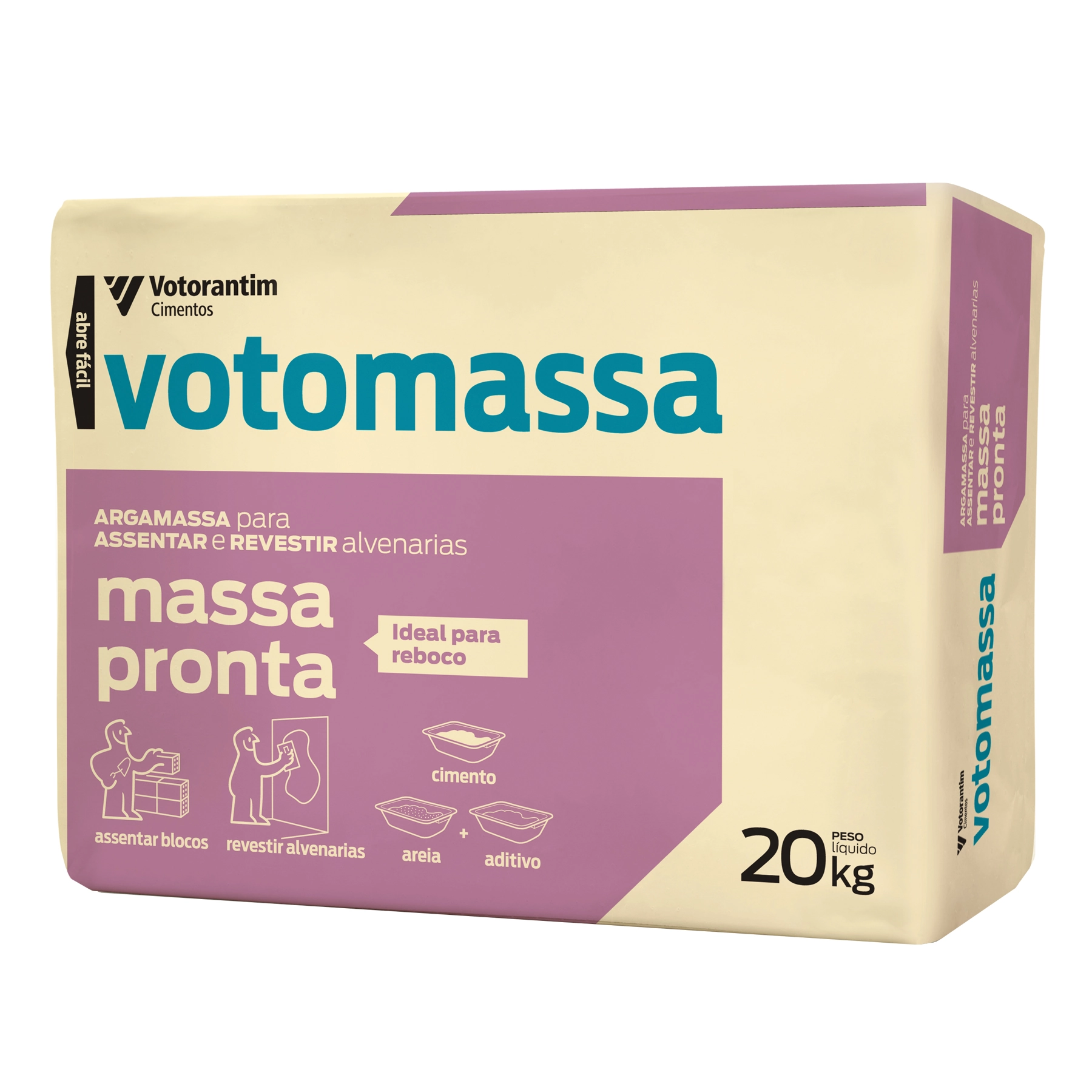 Massa Pronta 20kg Votoran