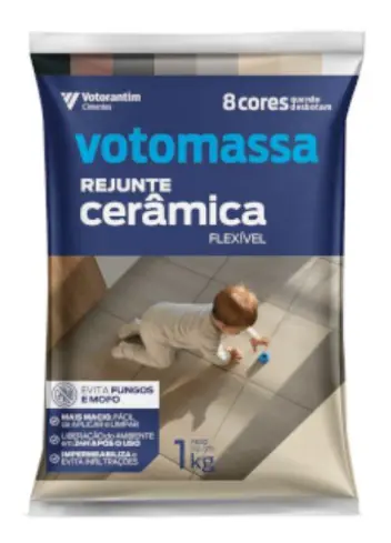 Rejunte Flexivel Votomassa Bege 1kg