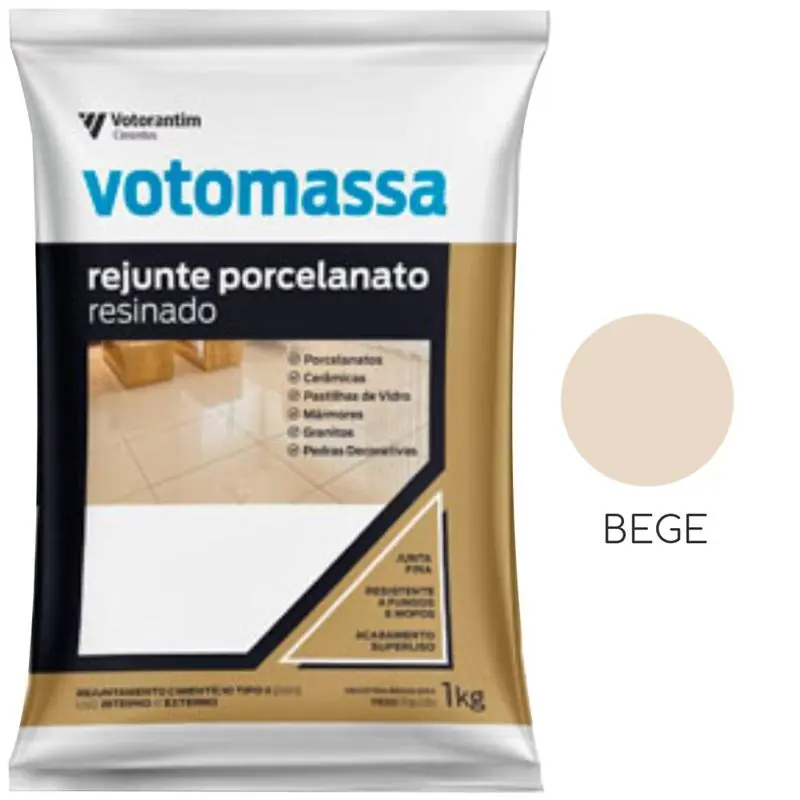 Rejunte Votoran Porcelanato Bege 1kg