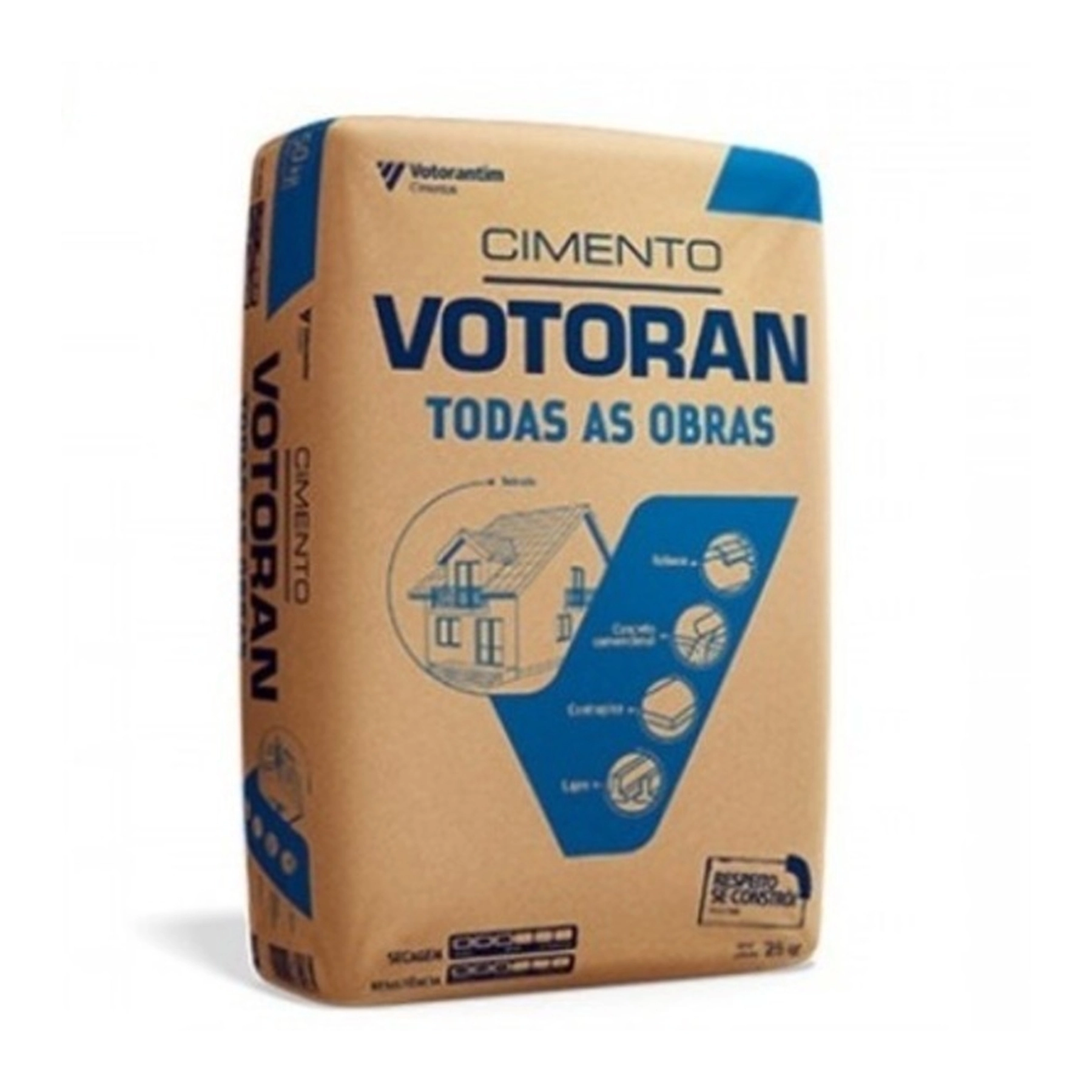 Cimento Todas as Obras 25kg Votoran