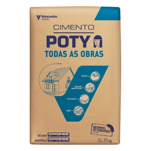 Cimento CP II F 32 Poty Todas as Obras 25kg Votoran