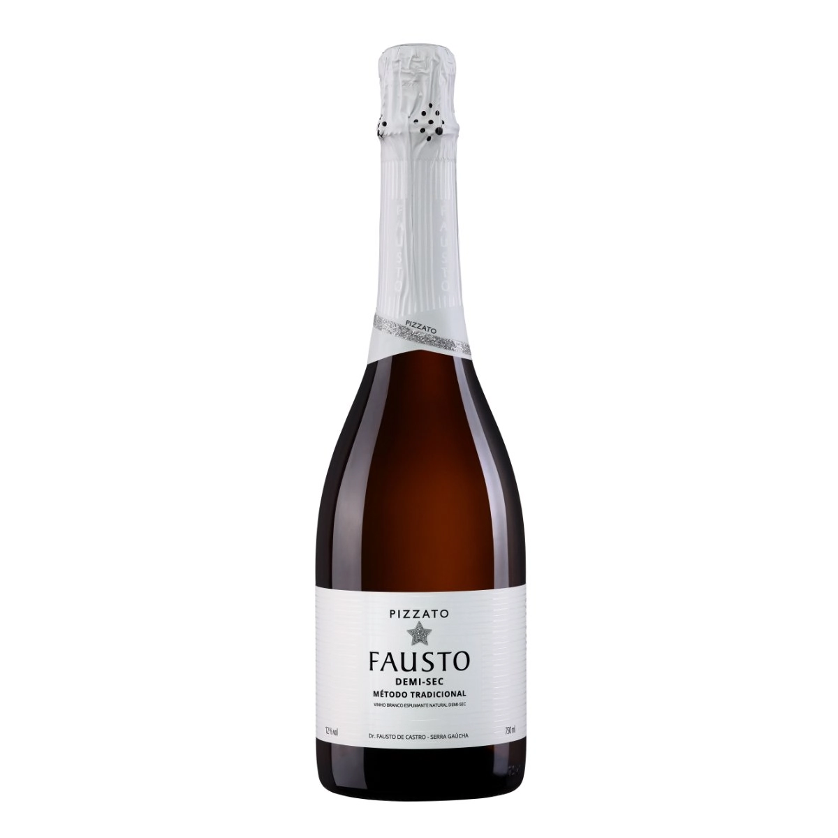 Vinho Espumante Demi Sec FAUSTO Garrafa 750ml