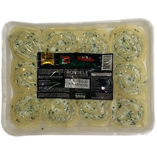 Rondele Eziole 500g Ricota C Espinafre