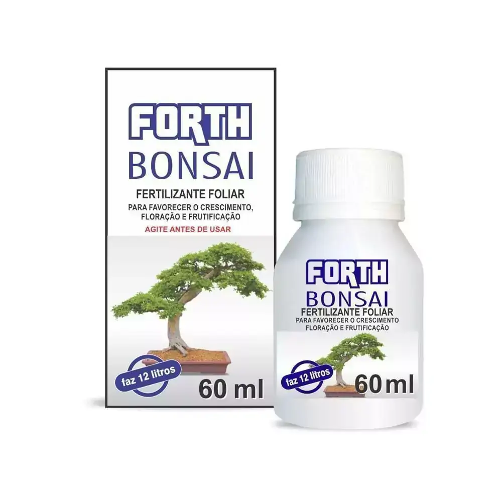 Fertilizante Forth Bonsai Concentrado Tecnutri 60ml