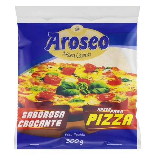 Massa Pizza Arosco 300 Grs C/2