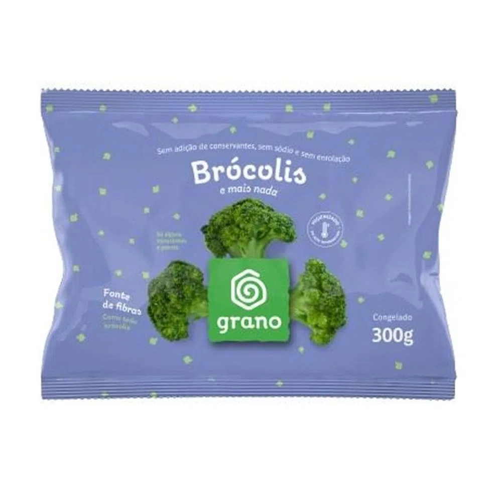 Brócolis Congelado Grano Frozen Pacote 300g