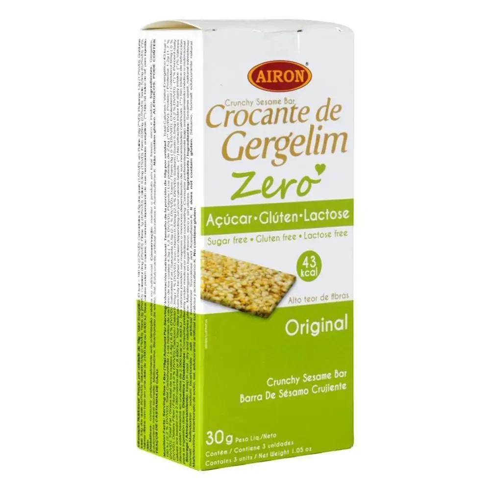 Crocante De Gergelim Airon S/acucar